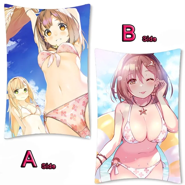 03 Аниме игра ателье Ryza аниме девушка Dakimakura длинная подушка для объятий чехол кровать подушка Pilow крышка 2WAY 35x55 см - Цвет: 03