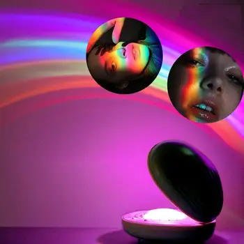 

LED Projection Light Atmosphere Lamp Night Light Projector Kids Gift Bedroom Decor Photography Props