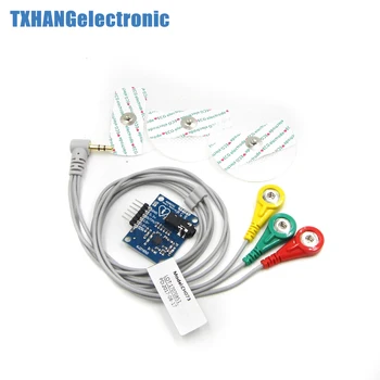 

Ecg module AD8232 ecg measurement pulse heart ecg monitoring sensor module diy electronics