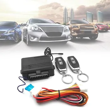 

Universal Keyless Entry System Car Alarm Systems Device Auto Remote Control Kit Door Lock Vehicle Central Locking And Unlock New