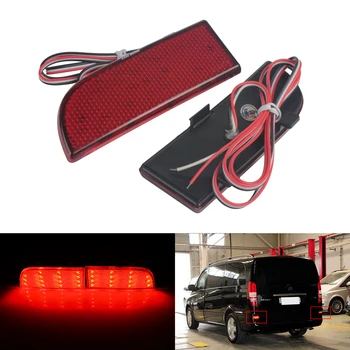 

ANGRONG Rear Bumper Reflector LED Stop Brake Light For Mercedes Benz W639 Vito Viano 2003-14