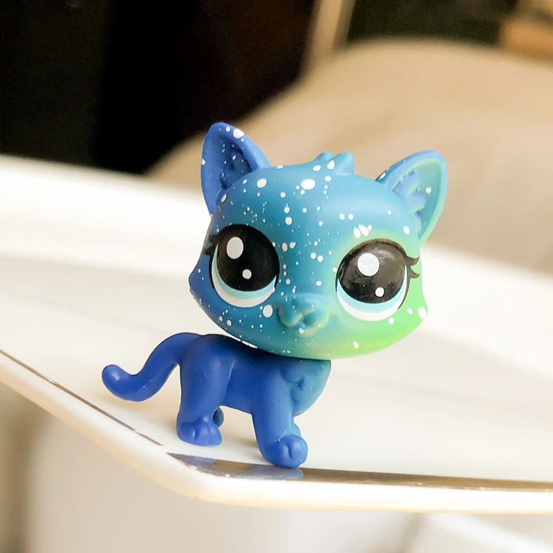 

FGHGF LPS Pet shop The Cosmic Pounce Collection SERIES 3 Figure Collie Cat Animals Loose Cute Kid Toys Figure Y19072901