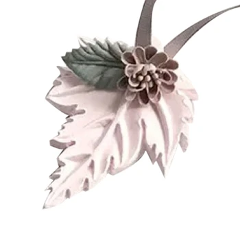 

Pink Car Pendant Maple Leaf Gypsum Floral Car Decoration Solid Air Freshener Car Interior Parts