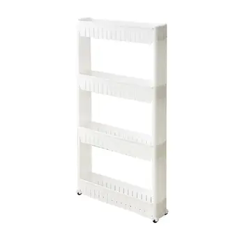

1pc Storage Rack Movable Multifunctional Sundries Holder for Kitchen