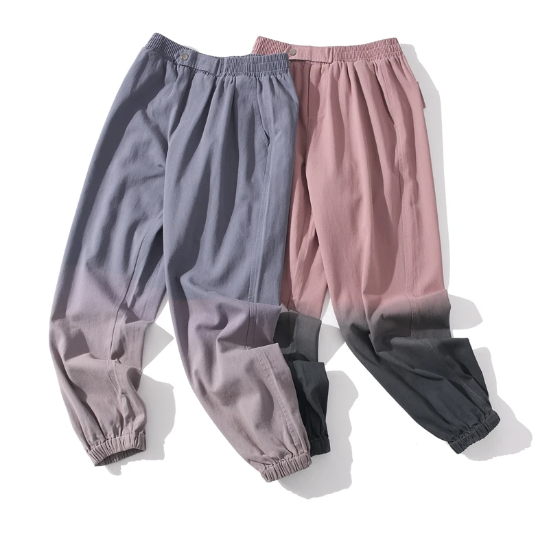 

Tie-dye printing Sweatpants Japanese Streetwear Hip Hop Casual Jogger Elastic Waist Sweat Pants Mens Trousers Oversized Pants