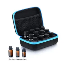 

Essential Oil Case 12Slots 5ML 10ML 15ML Storage Bag for DoTERRA Perfume Oil Storage Box Travel Essential Oil Carrying Organizer