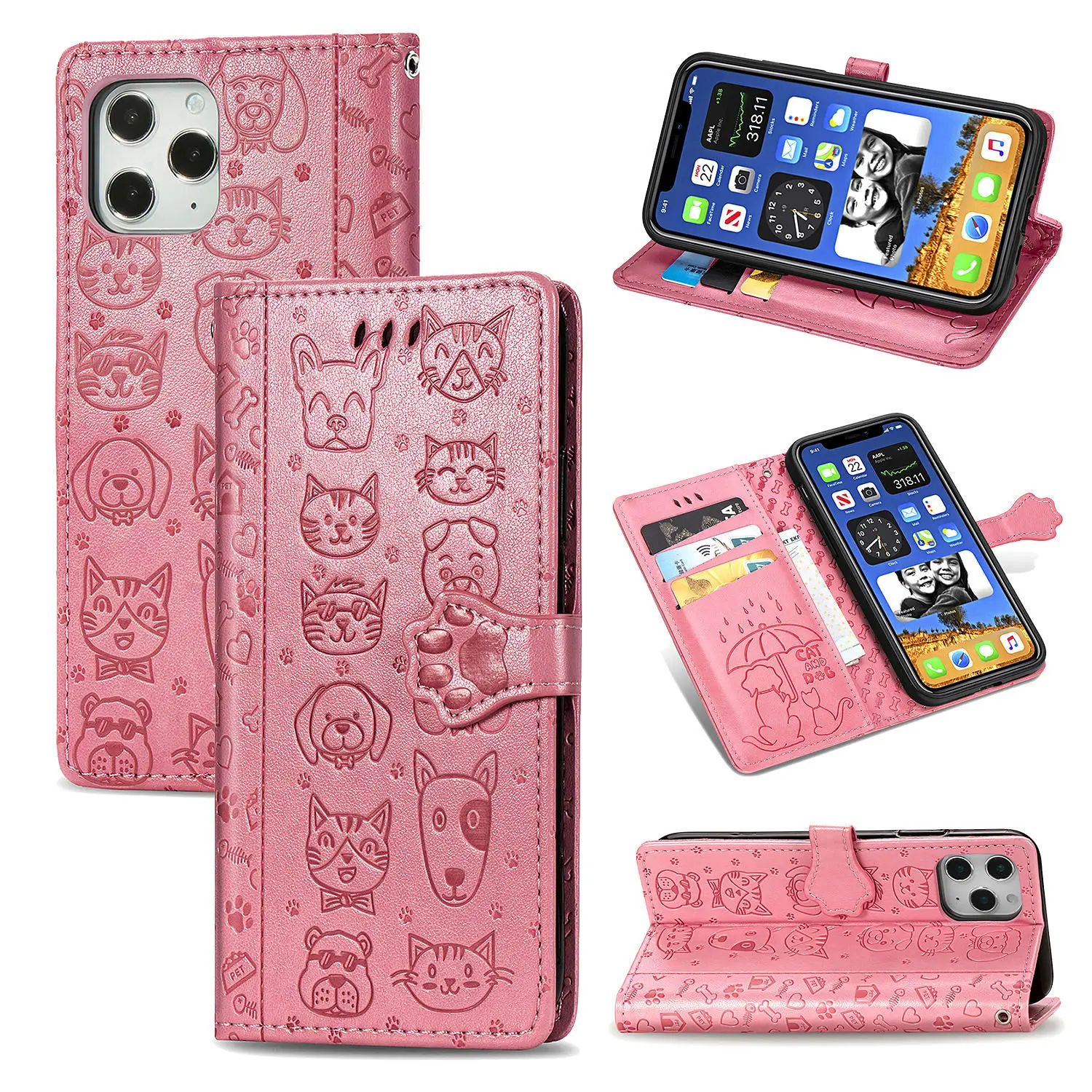 louis vuitton iphone case Cao Cấp Thông Minh Điện Thoại Dành Cho iPhone 11 12 Pro Max 8 7 Plus Xr Xs Max X Xs SE 2020 Hỗ Trợ Lật Bảo Vệ gucci phone case