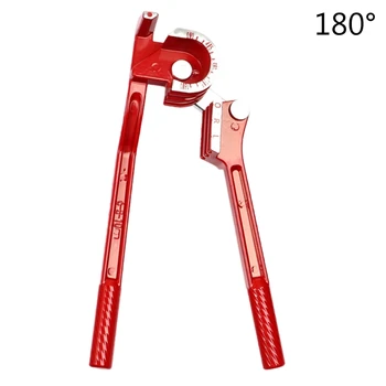 

Metric Three-slot Manual Pipe Bender Adeeing Tubing 1/4in 5/16in 3/8in Aluminum Copper Steel Fuel Brake Lines Home Hand Tools