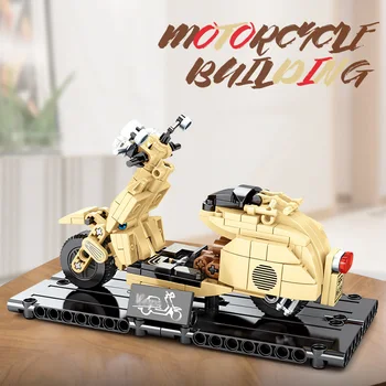 

Racing Motorbike Model Building Blocks Technic Creator Motorcycle Vehicles Bricks Toys For Boys Gifts Free Shipping