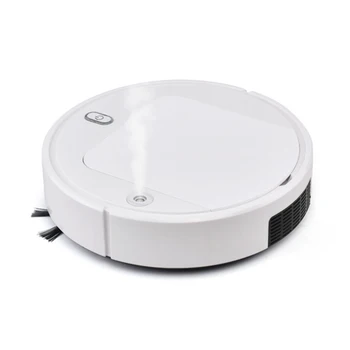 

Robot Vacuum Cleaner Spray Type Automatic Vacuum Cleaner USB Rechargeable Sweeping Robot With Ultraviolet Sterilizer Light