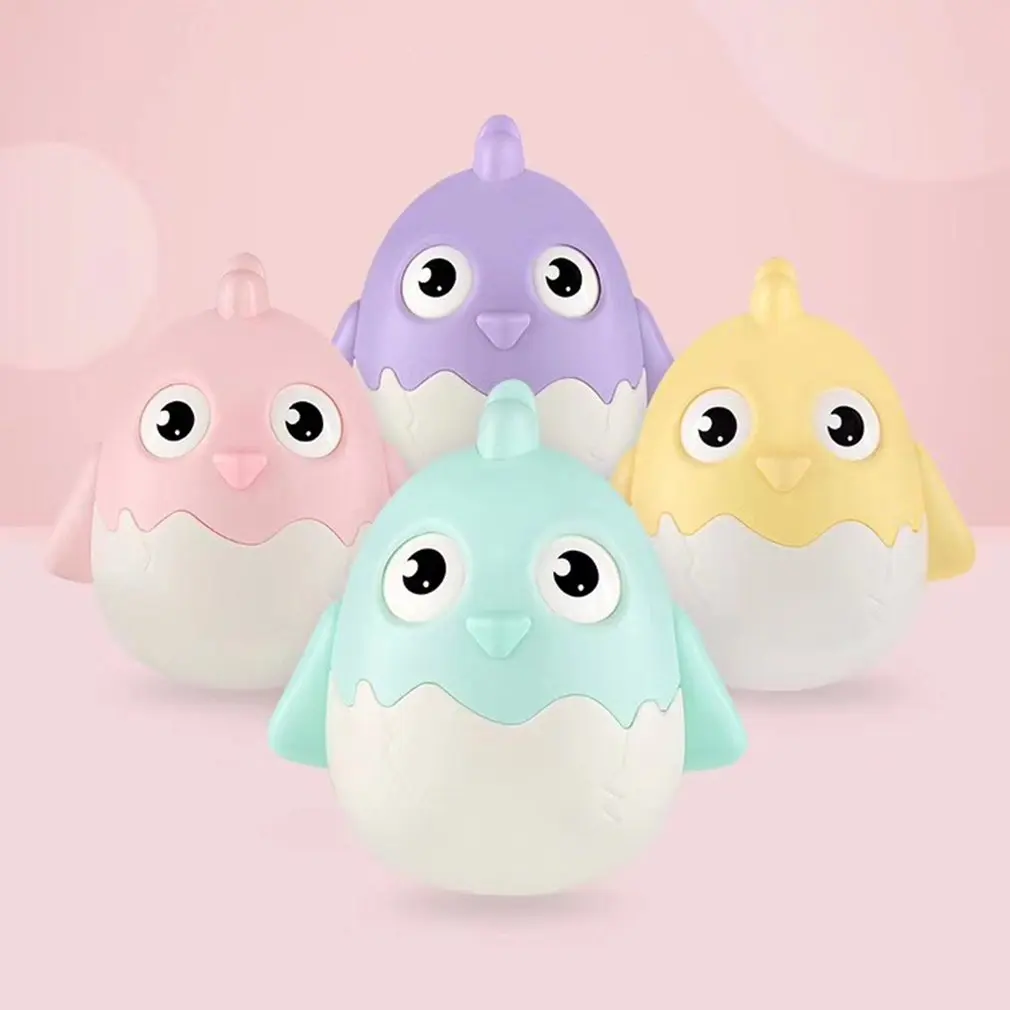 Забавная игрушка в форме курицы, может моргнуть и кивать, игрушка для питомца, детская погремушка, развивающие игрушки, Подарочные игрушки, погремушки