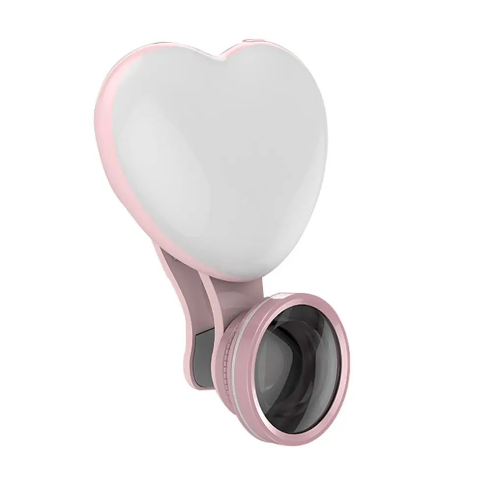 

WQ-19 Portable USB Self-timer Flash Camera Clip-on Phone Self-timer Lamp Video Lights LED Night Photo Beauty Fill Light
