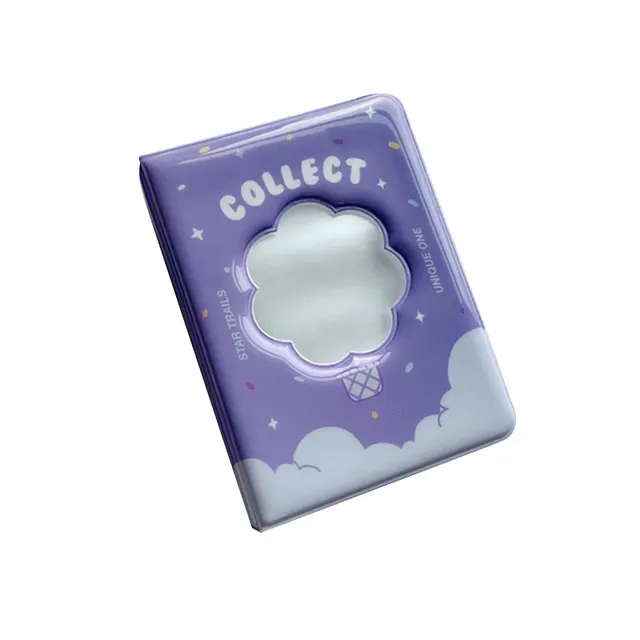 40Pockets 3 Hüvelyk Fotóalbum -Kártya Tartó Átvételi Tárolás Hollow Love Heart Photo Holder Névjegykártya Táska Fotokard - Image 5