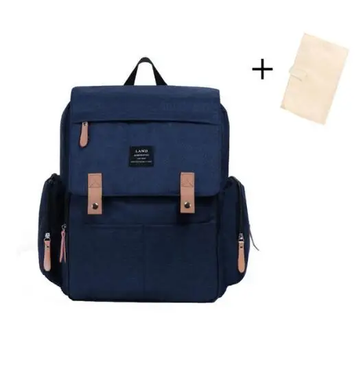 Сумка для подгузников, большая вместительность, брендовая детская сумка, дорожные рюкзаки для беременных, водонепроницаемый рюкзак для подгузников для мамы, папы, дропшиппинг - Цвет: blue