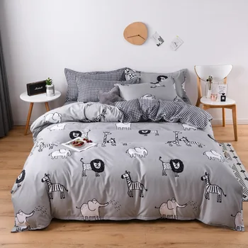 

New Arrival 28 Types Pastoral Flower Cartoon Style Classic Bedding Bed Linen Bed Sheet Duvet Cover Pillowcase 4PCS Bedding Sets