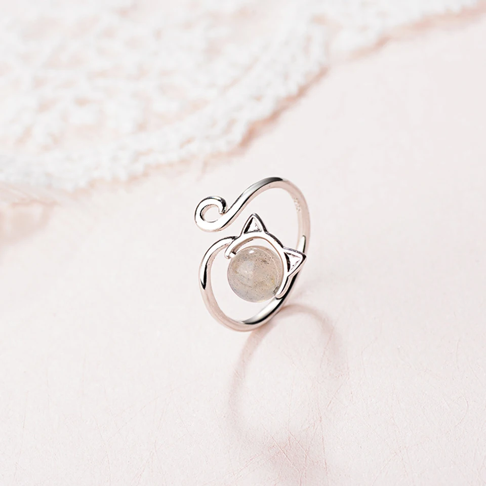 Кольцо с цирконом для пар, регулируемое кольцо из медного сплава с серебряным покрытием, кольца для влюбленных, модные Модные женские ювелирные изделия на день рождения