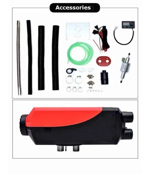 

[EU Direct] GYL015 12V 5000W LCD Switch Degreaser Wire Harness Split Machine Parking Heater Auxiliary Heater Car Boat RV Pickups