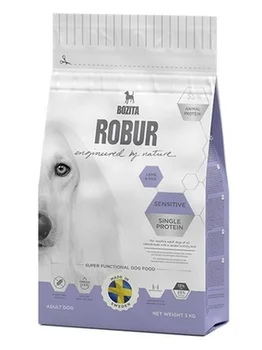 

Bozita Robur for dogs with feelings. Pishev., with lamb sensitive single protein 3 kg x 1 pc