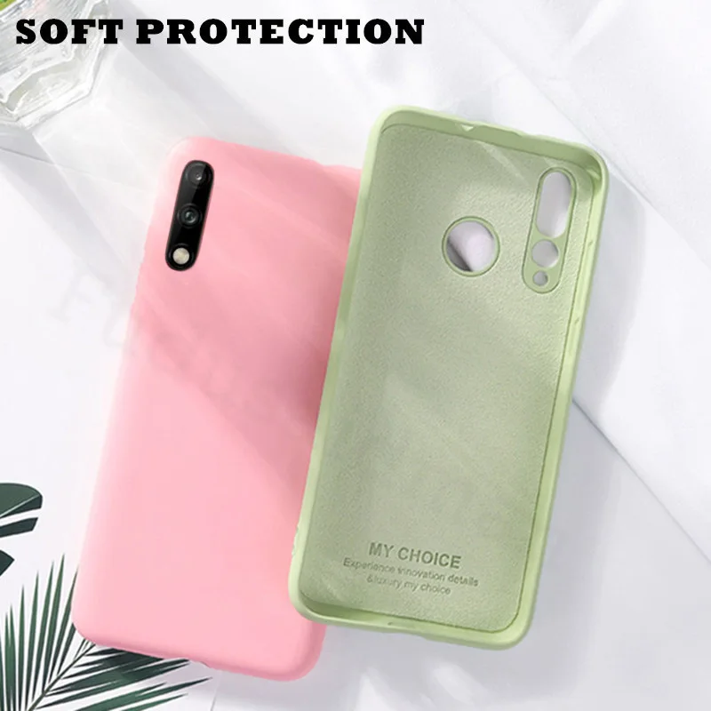 Ban Đầu Lỏng Ốp Lưng Dẻo Silicone Xiaomi Mi 6 8 9 Lite 9T 10T Pro Note 10 Poco X2 f2 Pro Chống Sốc Chắc Chắc Mềm Bao Vỏ cases for xiaomi blue