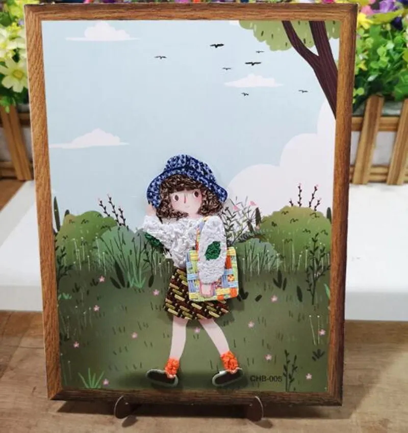 Happyxuan 6 видов конструкций DIY бумажный Набор для творчества и рукоделия для детей креативные изделия для девочек детский сад обучающие игрушки для детей от 5 до 10 лет
