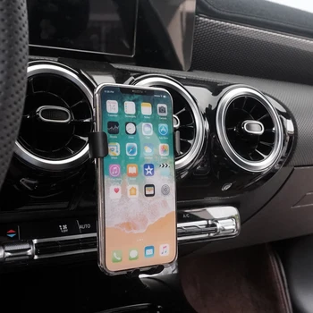 

For Mercedes-Benz A Class W177 2019 2020 Car Rotational Smartphone Holder Air Vent Car Mobile Cell Phone Holder