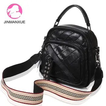 

Mini Backpack Vintage Women Leather Shoulder Bag Designer High Quality Multi-Function Small crossbody bag Fashion Hand Bags For