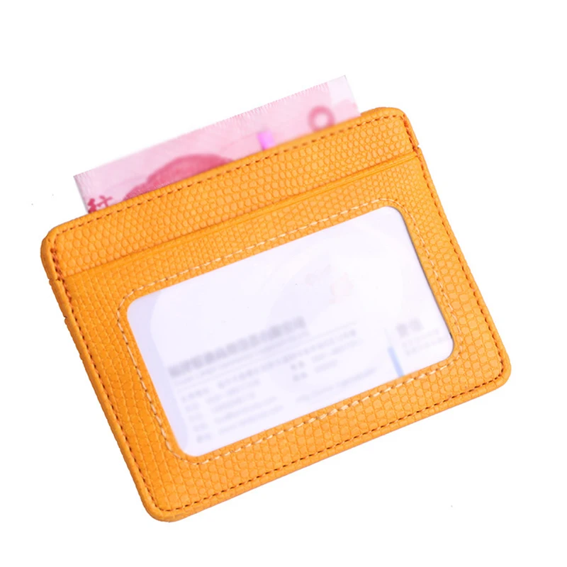 Portable Double Sided Lizard Pattern wallet card holder for men and women