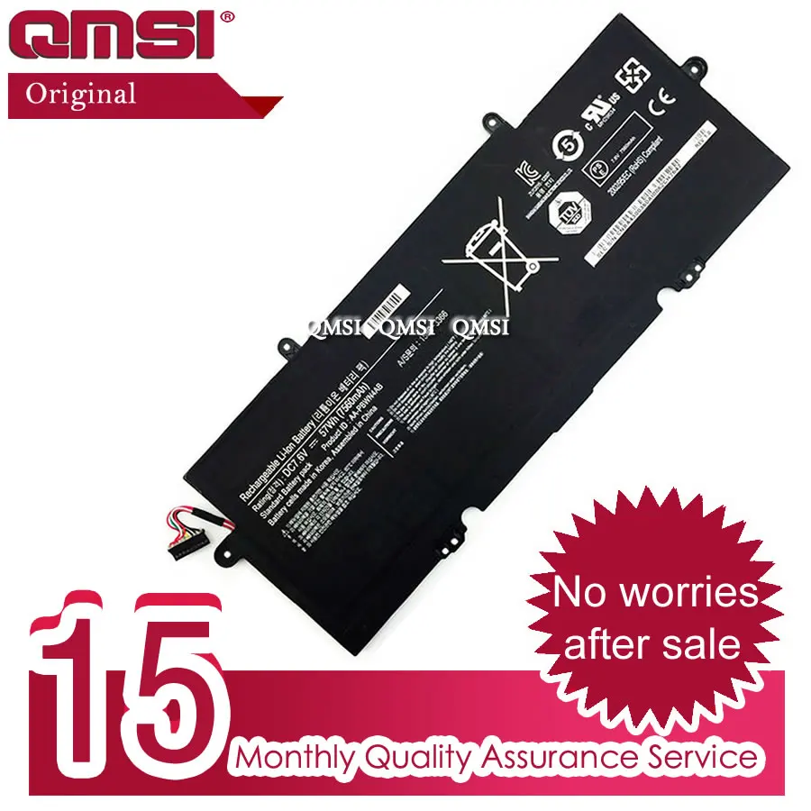 QMSI 7,6 V 57Wh AA-PBWN4AB батарея для samsung 540U4E NP540U4 NP540U4E/530U4/530U4E 530U4E NT530U4 NT530U4E ноутбук