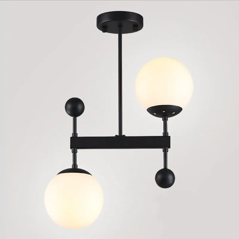 

Retro Gold Ball Pendant Light Creative Designer Study Dining Room Aisle Hanging Lights With Led Bulbs Free Shipping