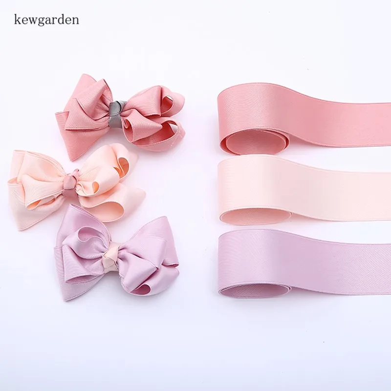 Kewgarden 38 мм 1 5 &quotматовая хлопковая атласная лента вручную изготовленная