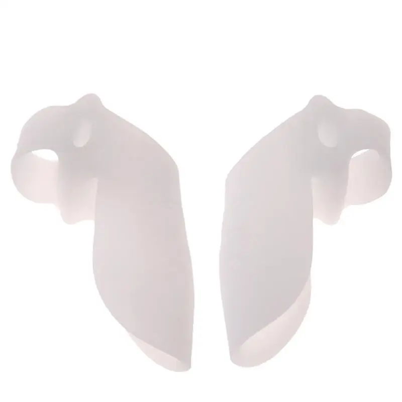 2Pcs Big Toe Separator Corrector Straightener Bunion Splint Toe Straightener Foot Pain Relief Hallux Valgus Orthopedic Supplies