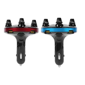 

BT13 Wireless Bluetooth FM Transmitter Handsfree Car Kit MP3 Player USB Charger Boot Display Voltage FM Frequency File Name