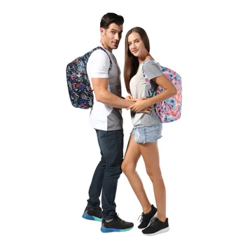 

Printed Women Man Nylon Foldable Backpack Rucksack Waterproof Folding Bag Ultralight Outdoor Pack for Travel Hiking Bag