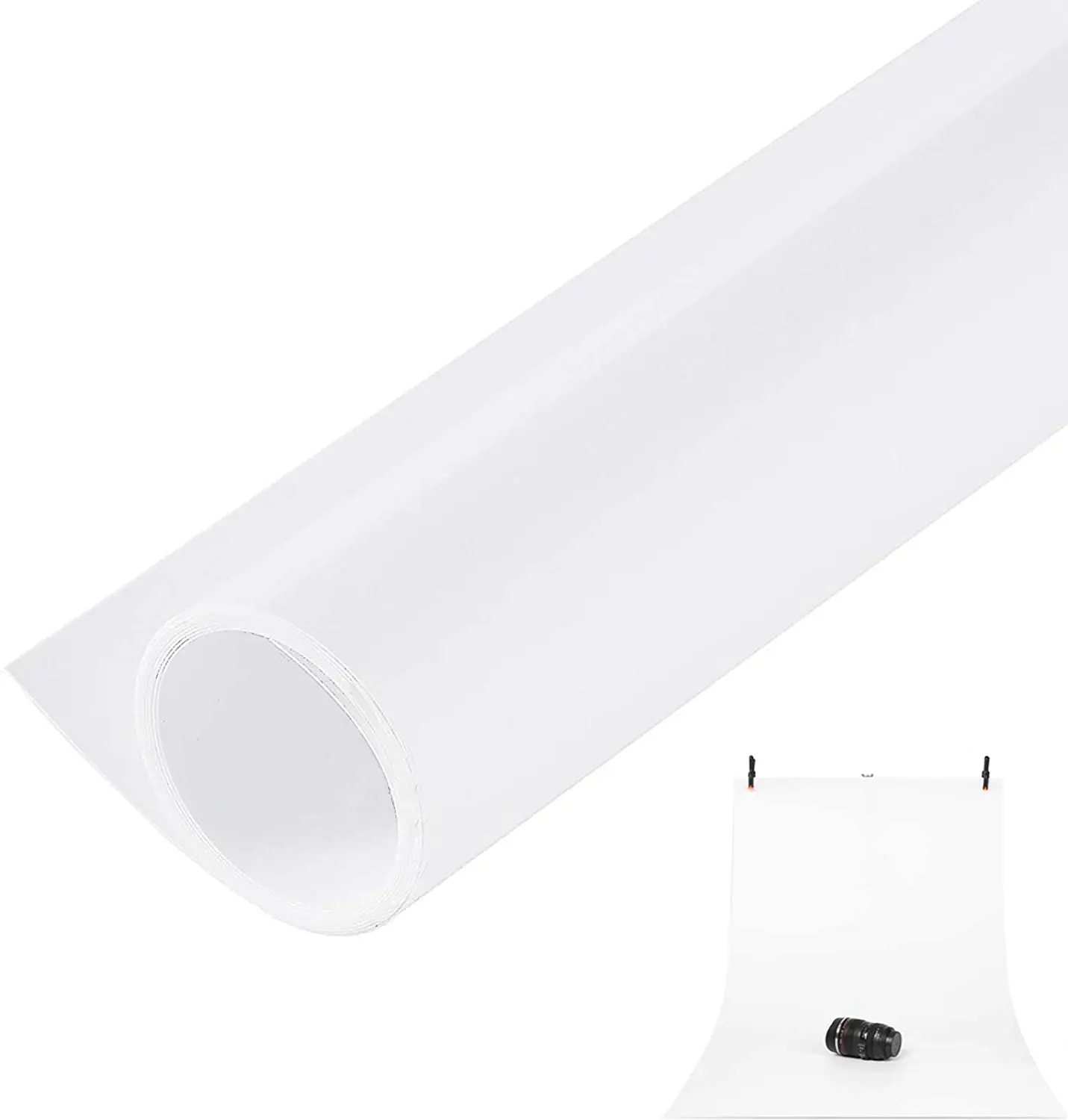 Selens 30X6 0 Pollici/80X150Cm Fotografia Pvc Sfondo Opaco E Liscio Pvc Sfondo Sfondo Bianco Sfondo Carta Per Video Prodotto