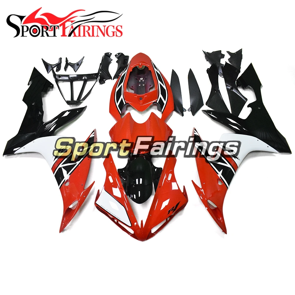 

Bodywork for Yamaha YZF1000 2004 2005 2006 Cowlings ABS Plastic Injection Panels Motor Van R1 04 05 06 Body Work Red Black White