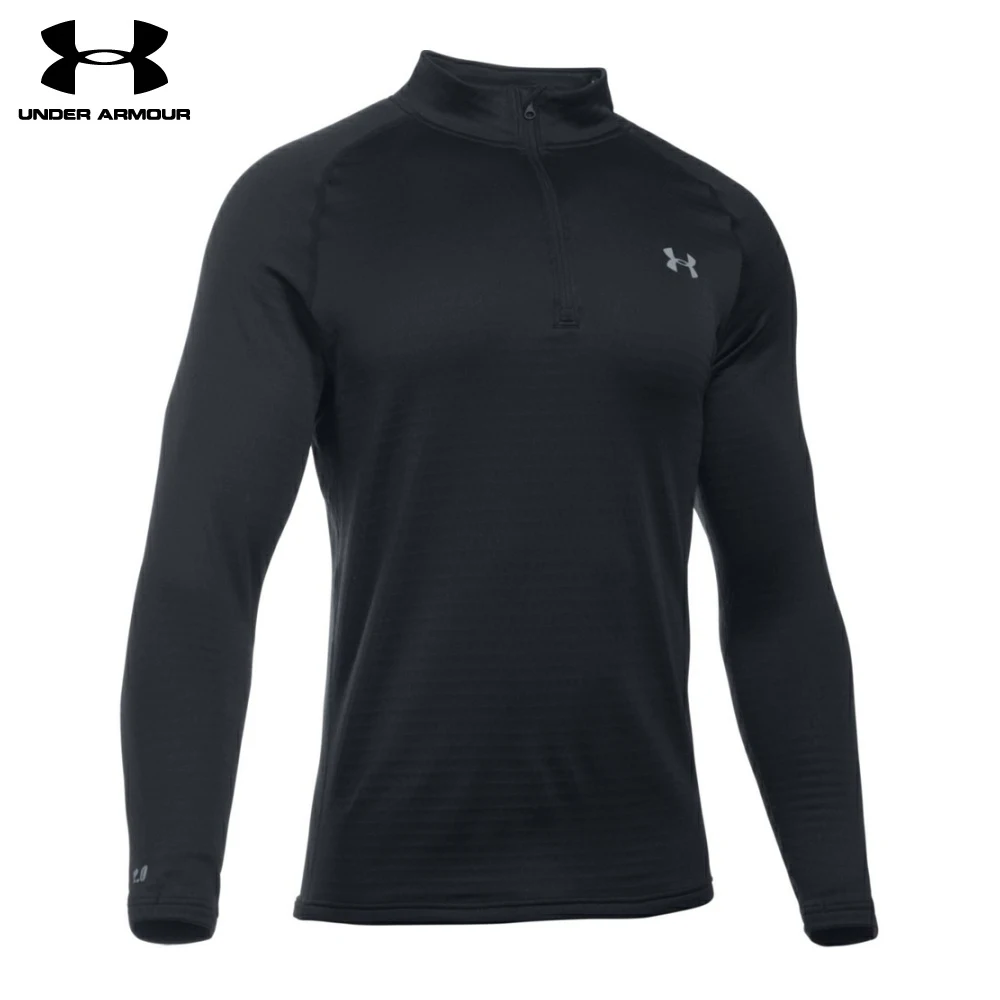 Лонгслив Under Armour Base 2.0 Half Zip LS 1281120 001|Беговые куртки| |