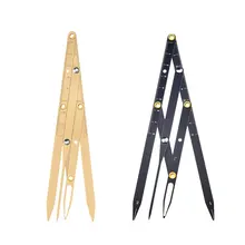 Three Point Positioning Balancer Tattoo Eyebrow Ruler Stainless Steel Golden Ratio Permanent Makeup Symmetrical Tools