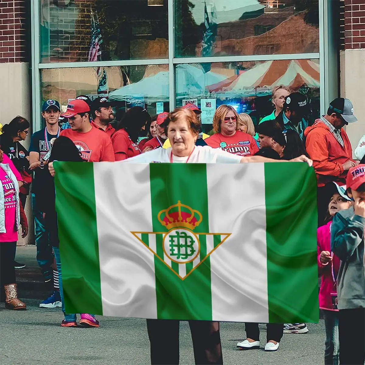 Подарочный баннер с надписью REAL BETIS напечатанный флаг для дома и улицы Кубы