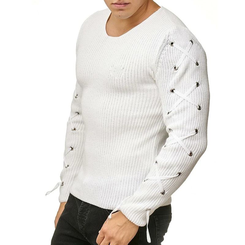 Плюс размер, Новое поступление, Мужской Повседневный свитер, мужской зимний теплый Однотонный свитер, вязаная одежда, мужские пуловеры с круглым вырезом, свитер, пальто