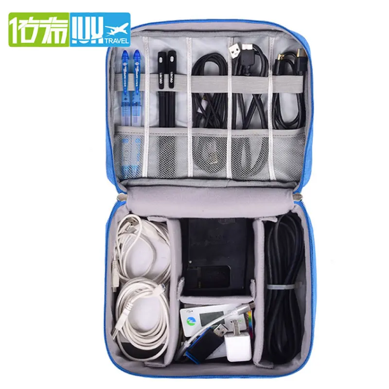 

2020 Digital Storage Bag USB Data Cable Organizer Earphone Wire Bag Pen Power Bank Travel Kit Case Pouch Electronics Accessories