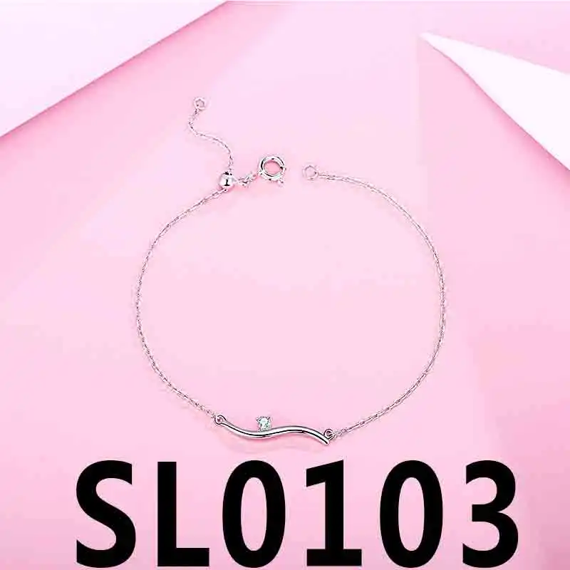 TS-SL007, высокое качество,, милый испанский медведь, драгоценный камень, ожерелье, саморазработанное ювелирное изделие, ожерелье из стерлингового серебра - Цвет камня: SL0103-815901510