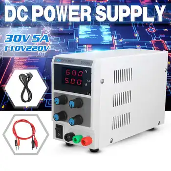 

Volatage Regulatror 30V 5A LED Display Adjustable PWM Switching Regulator DC Supply Laptop Repair Rework 110v - 220v