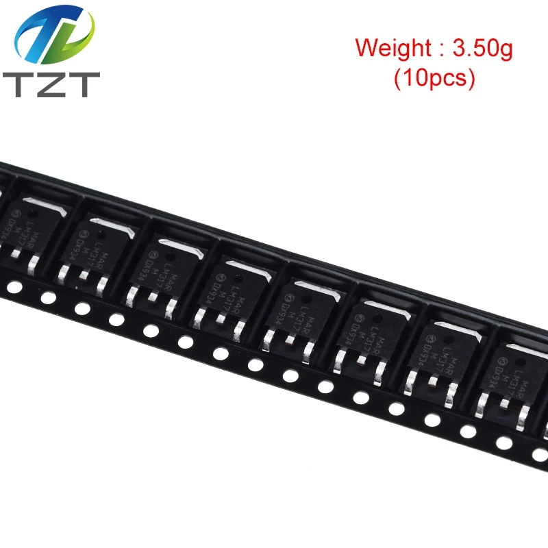 Завеса 10 шт. LM317M SOT252 LM317-252 сот LM317MDT LM317MDT-TR TO252 SMD новый регулятор напряжения IC |
