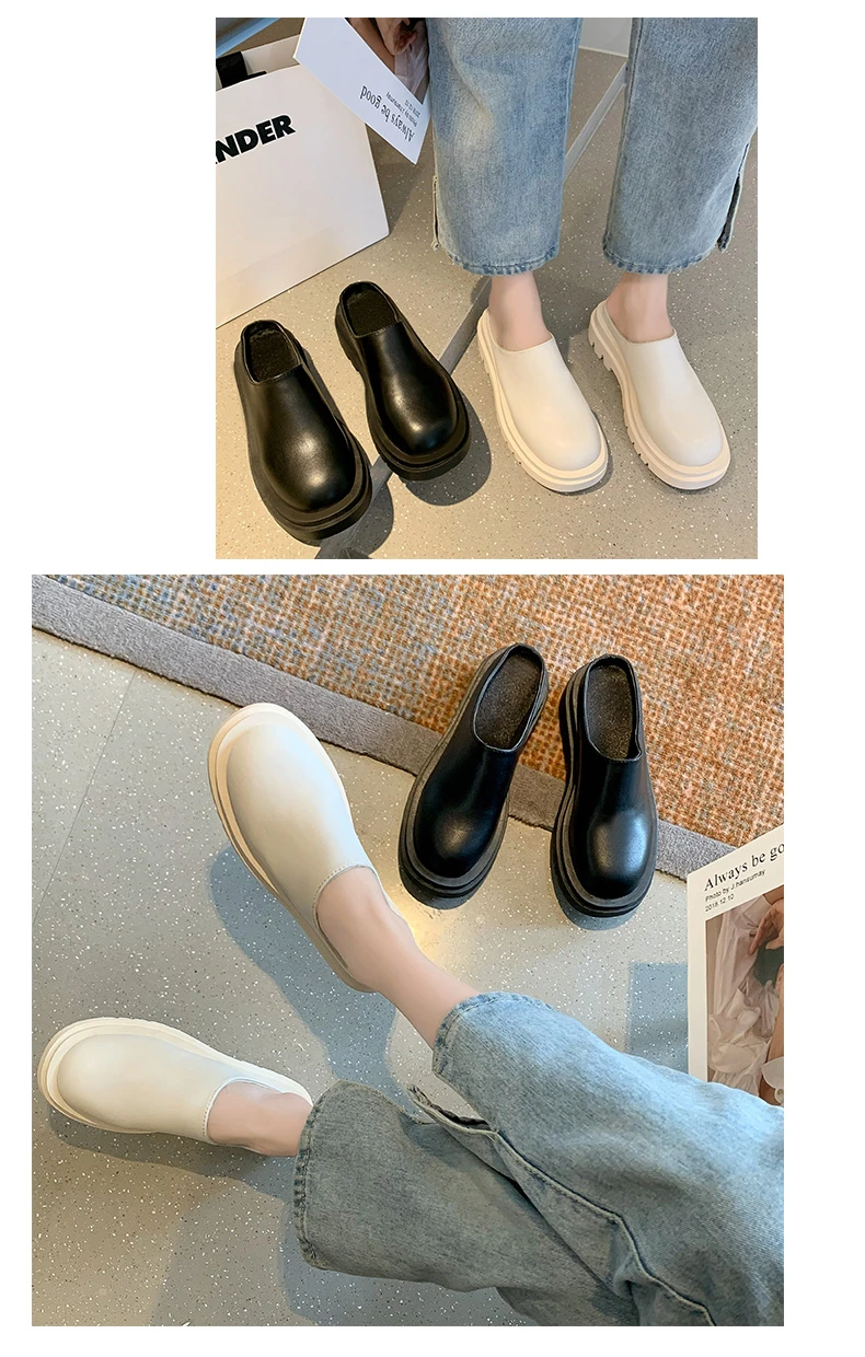 closed toe platform loafers