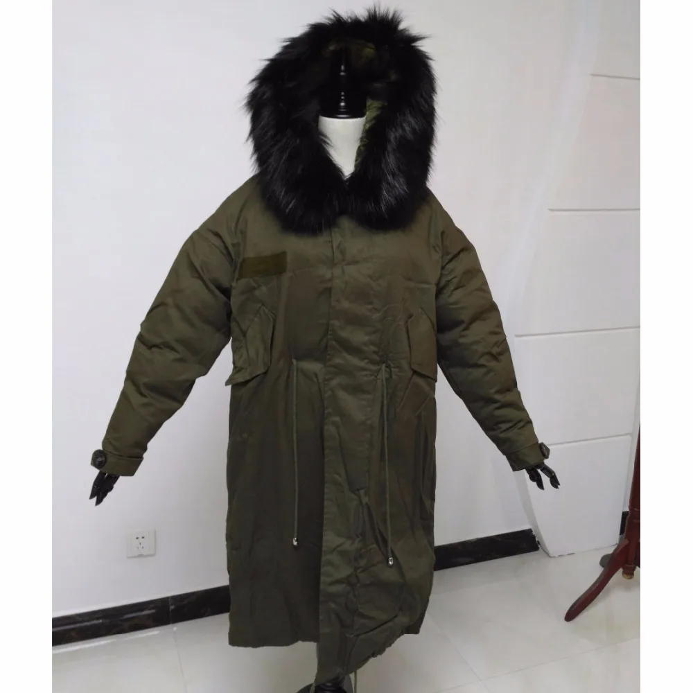 XITAO толстые длинные женские парки женские корейские модные новые карманы с разрезом на шнурке с капюшоном с широкой талией осенне-зимнее пальто NHB-001