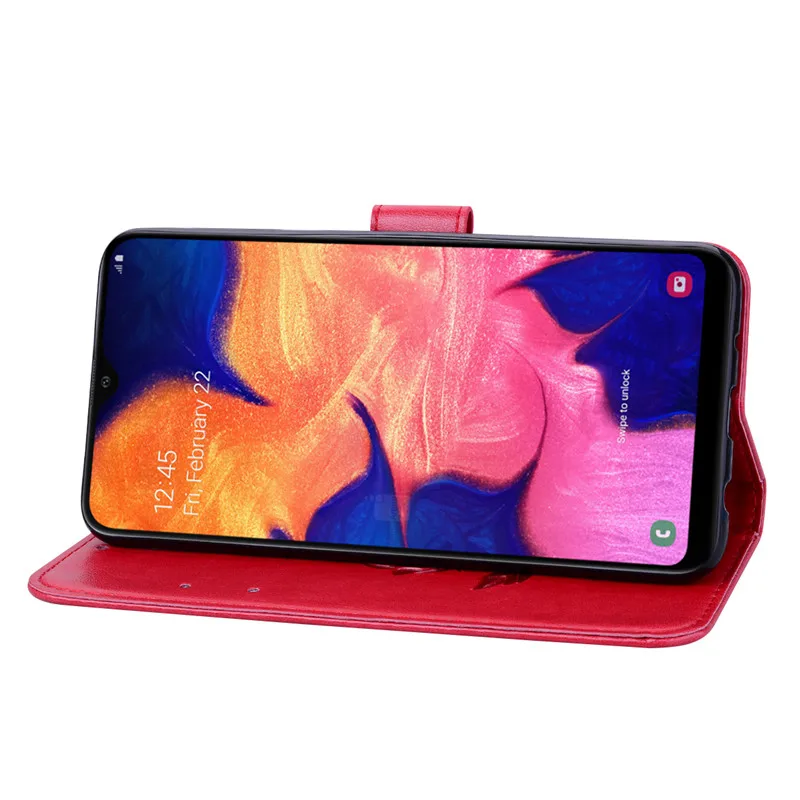 Для samsung Galaxy S3 S4 S5 S6 S7 край S8 S9 S10 плюс A10 A20E A30 A40 A50 A2 Core J2 J4 J6 плюс кожаный чехол-портмоне с откидной крышкой