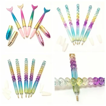

Diamond Embroidery Accessories 5D DIY Diamond Painting Tools Square/Round Drill Point Pen Rhinestones Embroidery Mosaic Tool