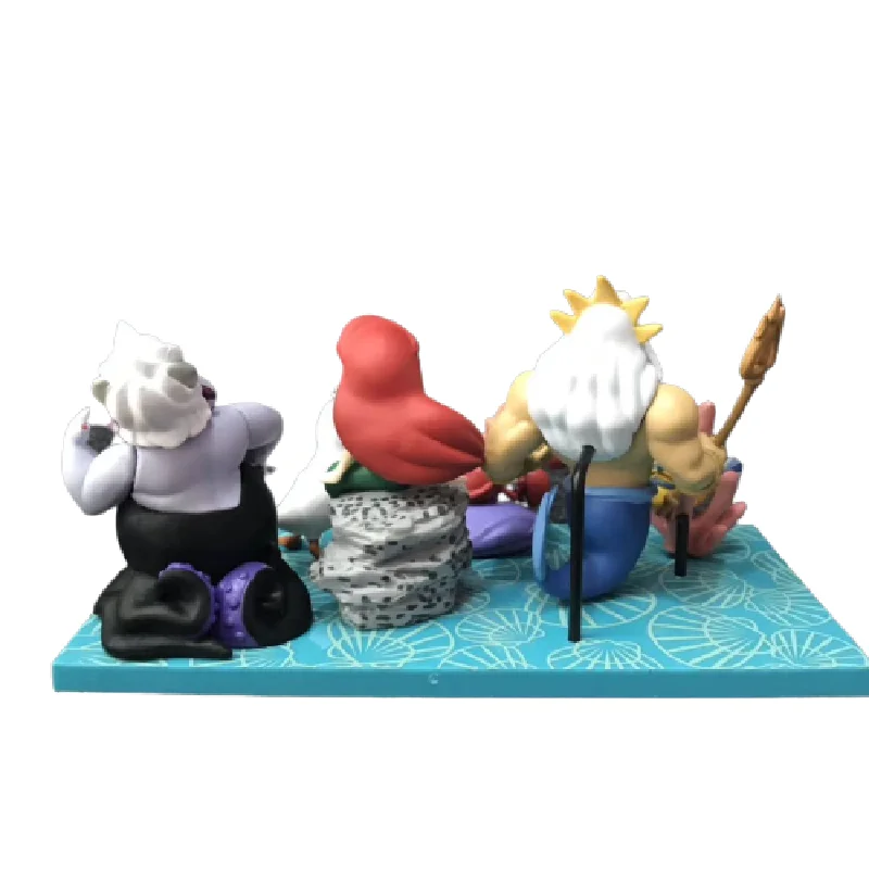  6pcs ξ  Ƹ ǱԾ Toyssebastian under ġ  ŷ Ʈ Scuttle Ursula PVC   