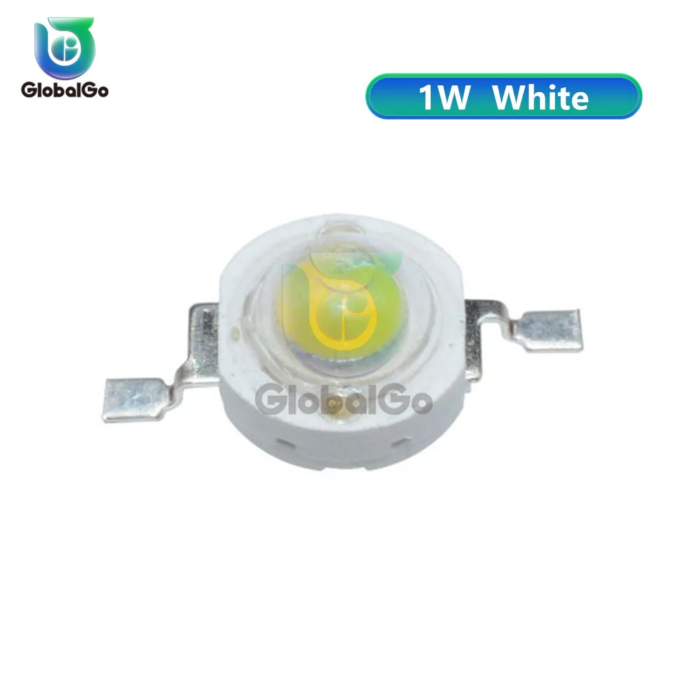 1w White 50 шт./лот светодиодный COB лампа чип 1 Вт Smart IC светодиодный Бисер для DIY светодиодный прожектор лампа дневной белый теплый белый светодиодный чип - Испускаемый цвет: 1w White