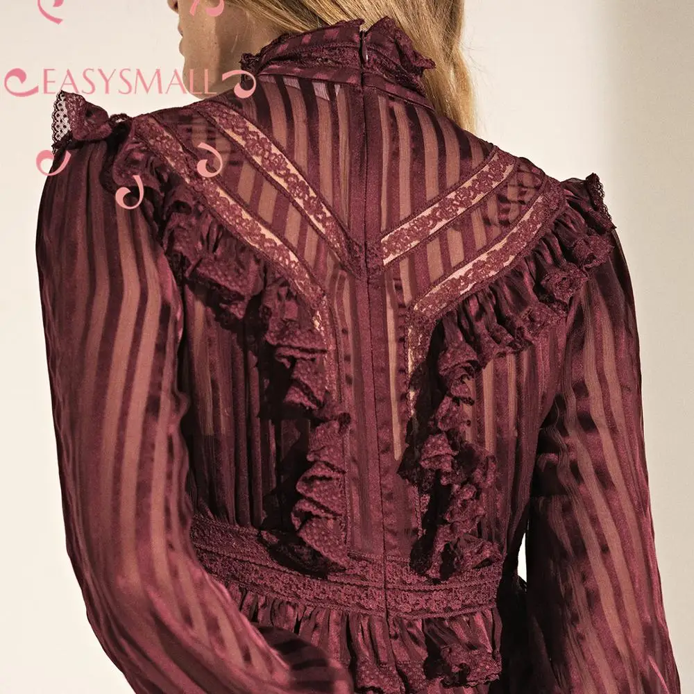 EASYSMALL For Love Lemons, женское платье, модное, сексуальное, красное вино, высокое качество, сплайсинг, высокий воротник, тонкое, обтягивающее, повседневное, с высокой талией, платье